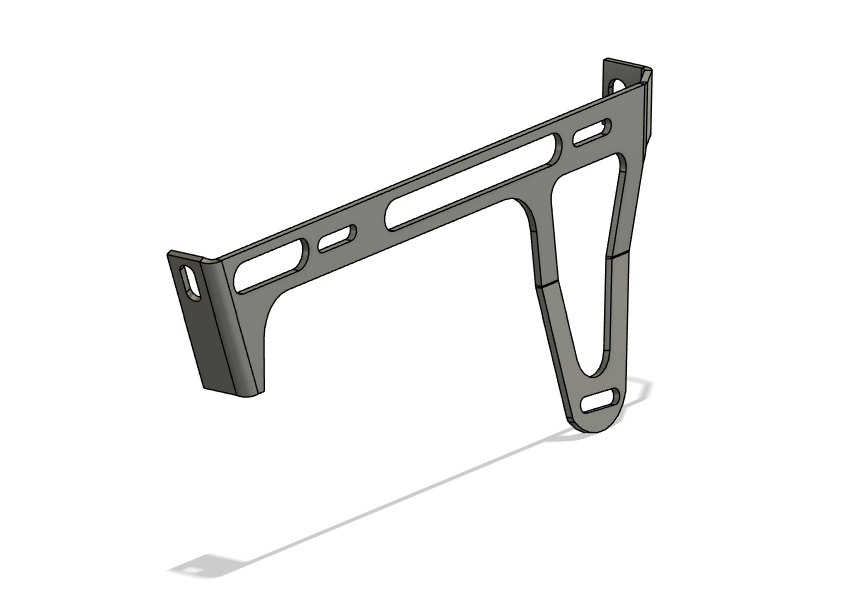 Jeep CJ/YJ Coolant Bottle Relocation Bracket
