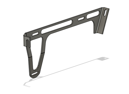 Jeep CJ/YJ Coolant Bottle Relocation Bracket