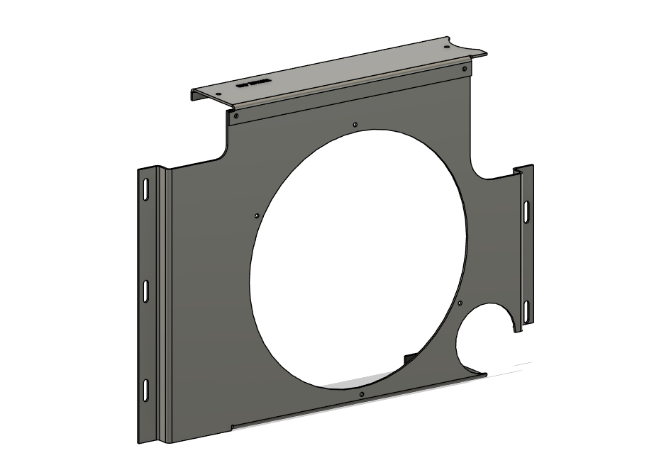 Scout 80/800 LS Radiator adaptor With Electric Fan Ability