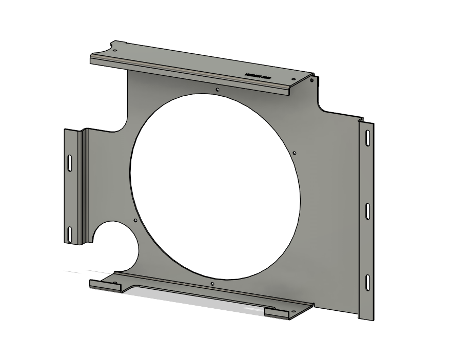 Scout 80/800 LS Radiator adaptor With Electric Fan Ability